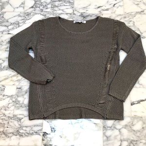 NWOT Cupcakes and Cashmere grey sweater